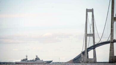 Deutscher spaziert in Dänemark auf riesige Brücke
