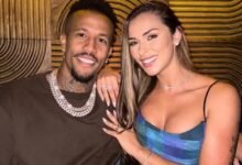 Tainá Castro se descuida e deixa vazar parte íntima de Éder Militão em vídeo