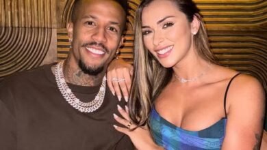 Tainá Castro se descuida e deixa vazar parte íntima de Éder Militão em vídeo