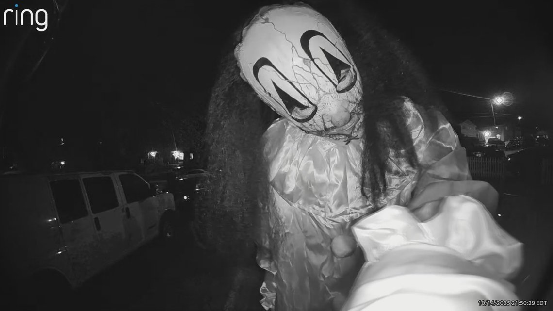 Police continue search for Halloween mask-wearing trio who terrorized family