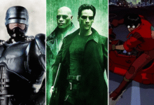 Seis filmes imperdíveis de ficção científica cyberpunk disponíveis para streaming, explorando futuros distópicos e tecnologias avançadas.