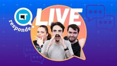 Live interativa do Canaltech esclarecendo dúvidas sobre tecnologia, agendada para esta quinta-feira