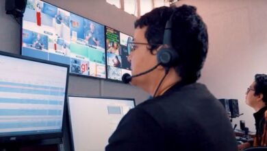 Ilustração de transformação digital mostrando a Rede Amazônica fortalecendo sua segurança cibernética com soluções tecnológicas avançadas.