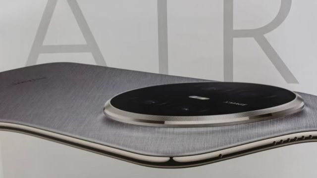 Imagem do Huawei Mate 70 Air, o novo celular ultrafino da Huawei, destacando seu design elegante e características inovadoras.