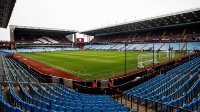 Aston Villa vs Manchester City Confirmed Lineups