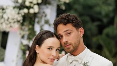 Larissa Manoela posa só com o marido em vinheta de fim de ano; veja reações