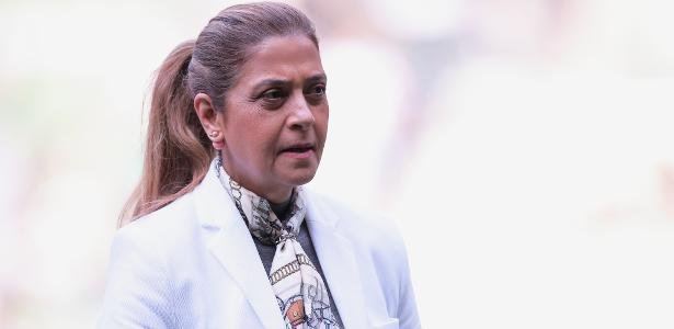 Leila Pereira, presidente do Palmeiras