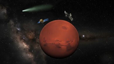 Veja novas imagens do cometa interestelar 3I/ATLAS perto de Marte