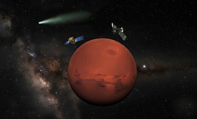Veja novas imagens do cometa interestelar 3I/ATLAS perto de Marte