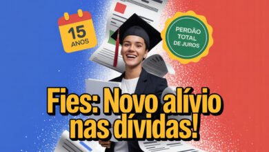 Com novas regras anunciadas em julho de 2025, renegociação do FIES permitirá parcelamento em até 15 anos e perdão total de encargos moratórios
