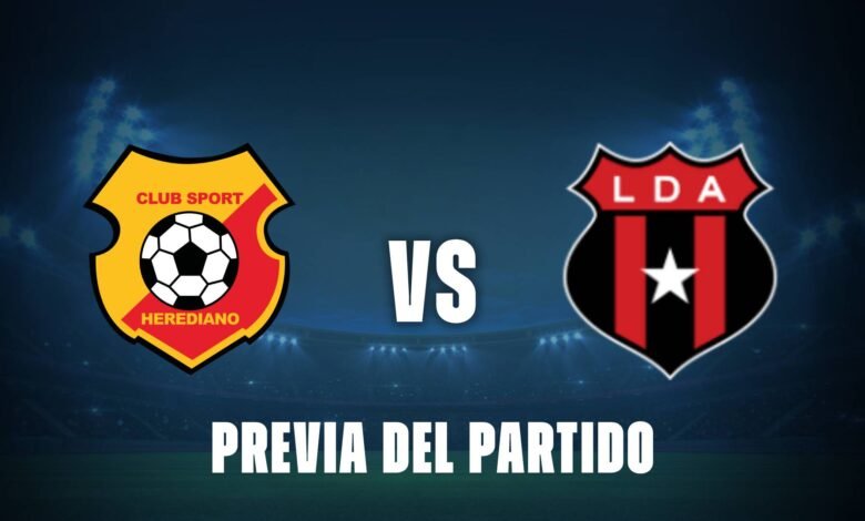 Herediano vs Alajuelense: donde ver y horarios por la Fecha 12 de la Liga Promerica