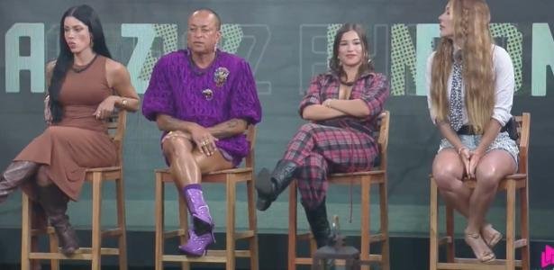 Ray, Walério, Duda e Renata estão na segunda roça de A Fazenda 2025
