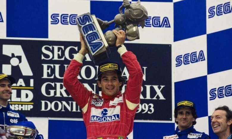 Sega fará homenagem ao piloto Ayrton Senna na Brasil Game Show 2025