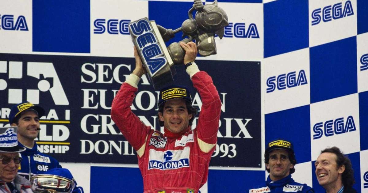 Sega fará homenagem ao piloto Ayrton Senna na Brasil Game Show 2025
