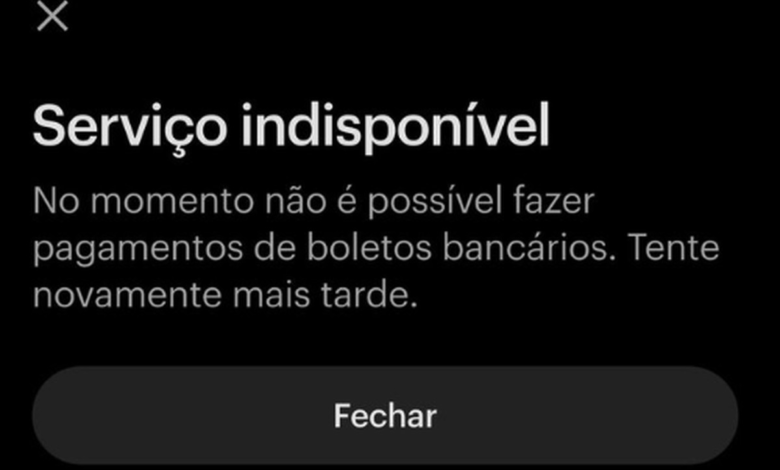 Nubank, Bradesco e Itaú fora do ar? Clientes relatam dificuldade para pagar boletos