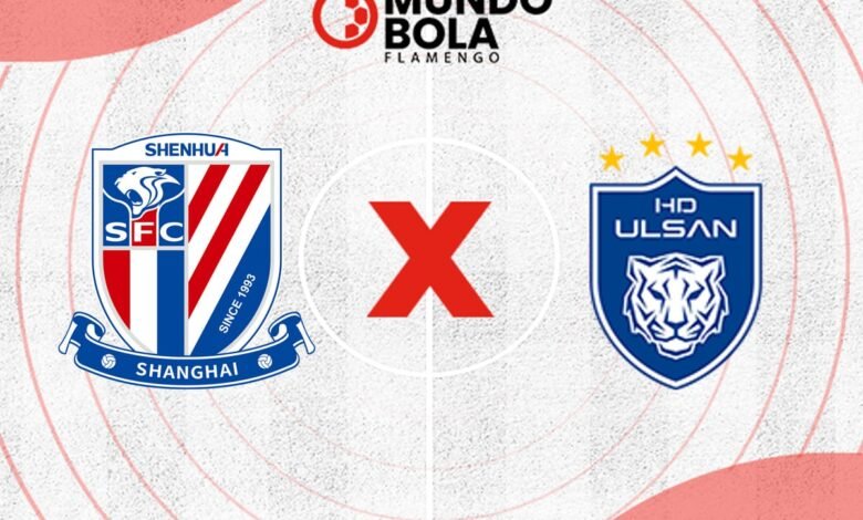 Palpite Shanghai Shenhua x Ulsan Hyundai: Onde Assistir, Escalações