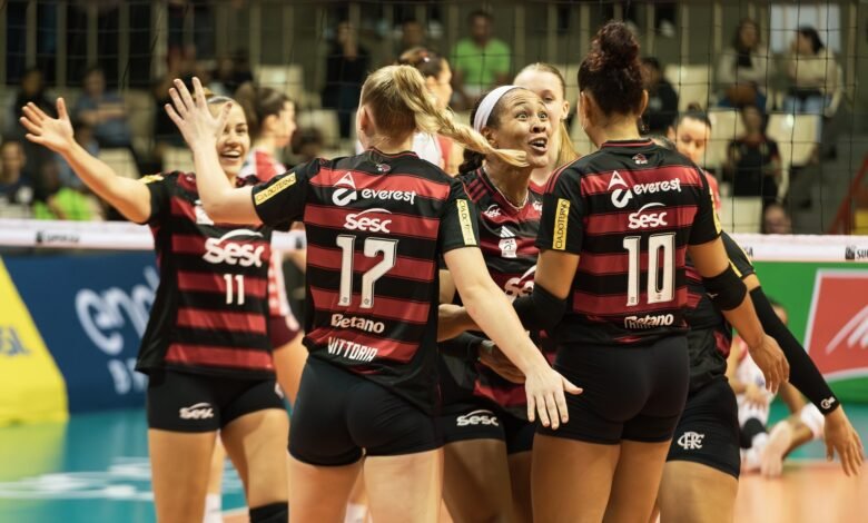 Sesc RJ Flamengo vai receber o Praia Clube no Maracanãzinho