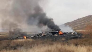 Twenty killed in Turkish military plane crash in Georgia after leaving Azerbaijan