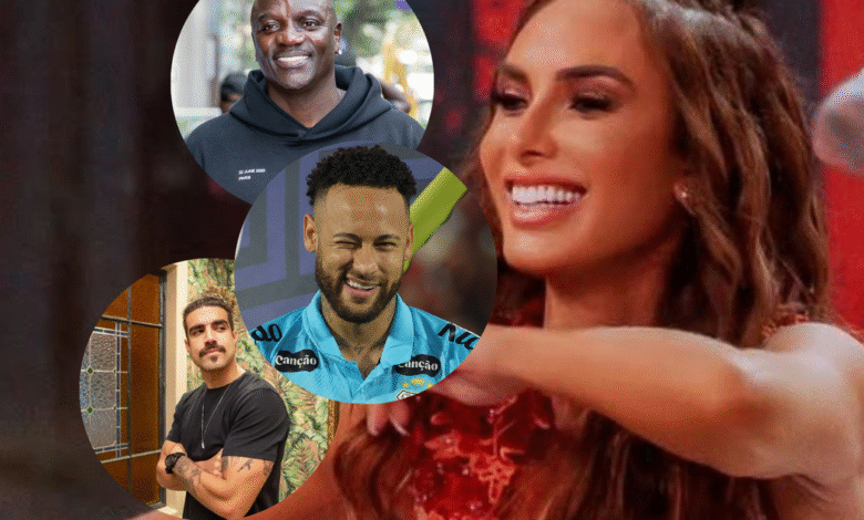 Neymar, Caio Castro e até o Akon! Relembre os affairs inusitados de Nicole Bahls