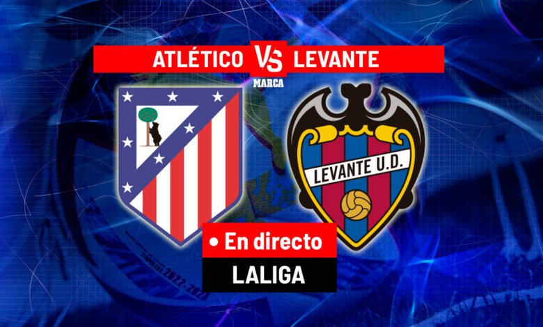 Atlético - Levante, en directo