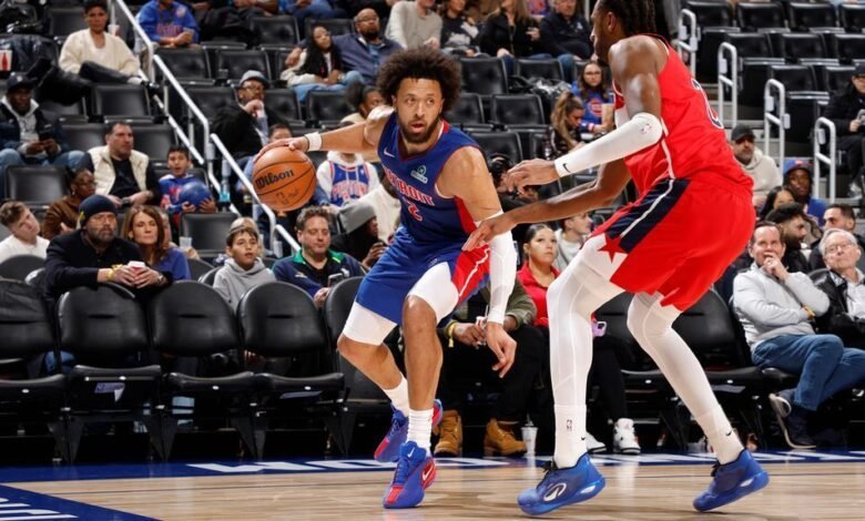 Cade Cunningham scores 46 on 45 shots in Pistons' OT win