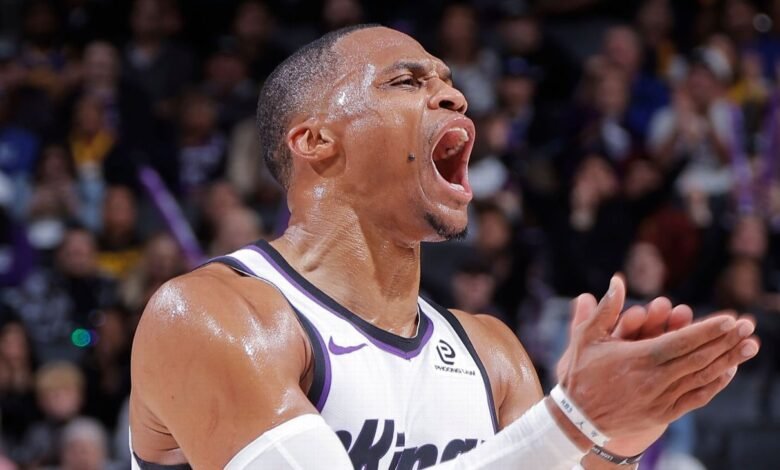 Russell Westbrook's vintage triple-double gives Kings win