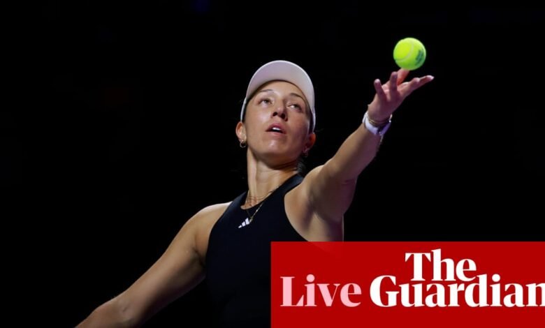 WTA Finals tennis: Jessica Pegula v Elena Rybakina in semi-finals – live | WTA Finals