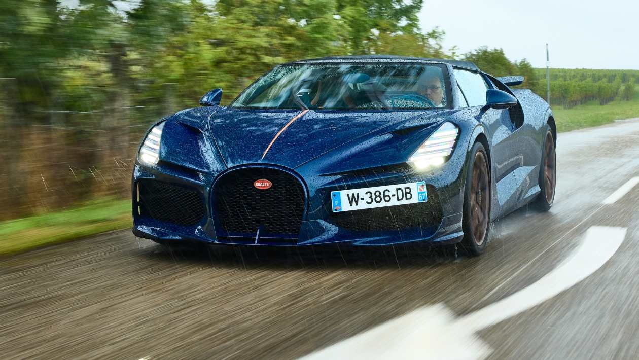 Bugatti Mistral review – behind the wheel of the £5m W16 swansong