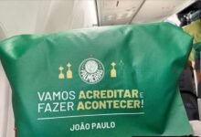 Jogadores do Palmeiras recebem mensagens motivacionais para conquistar o tetracampeonato da Libertadores
