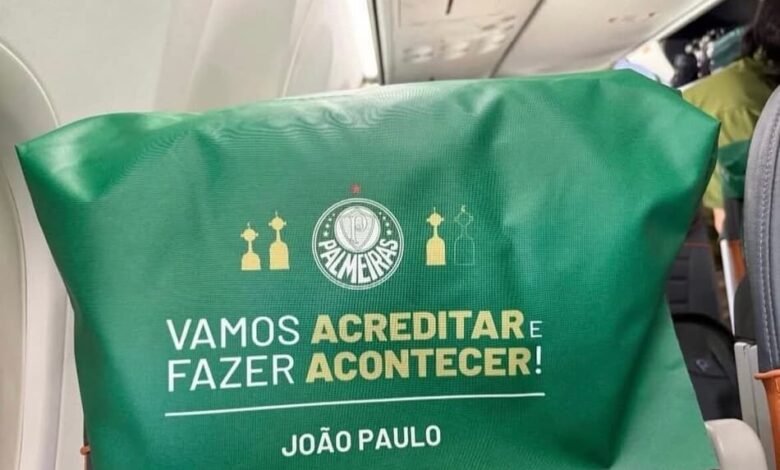 Jogadores do Palmeiras recebem mensagens motivacionais para conquistar o tetracampeonato da Libertadores
