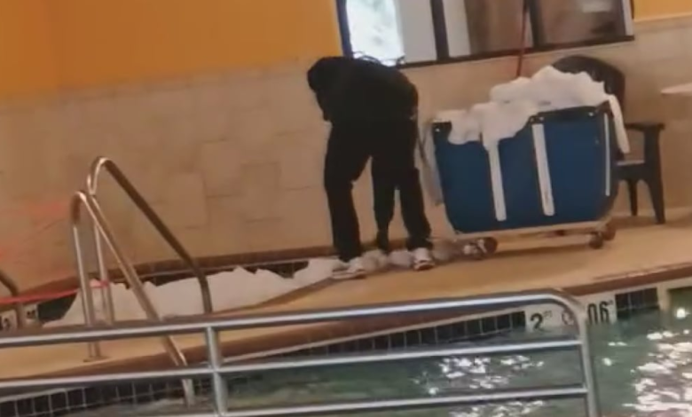 Fargo hotel under investigation after worker seen soaking bed sheets in guest hot tub