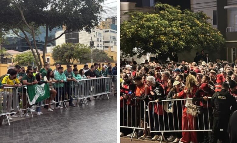 Torcedores do Palmeiras e Flamengo enfrentam desafios em Lima durante a final da Libertadores, destacando a paixão e adversidades enfrentadas em um dos maiores eventos de futebol da América do Sul.