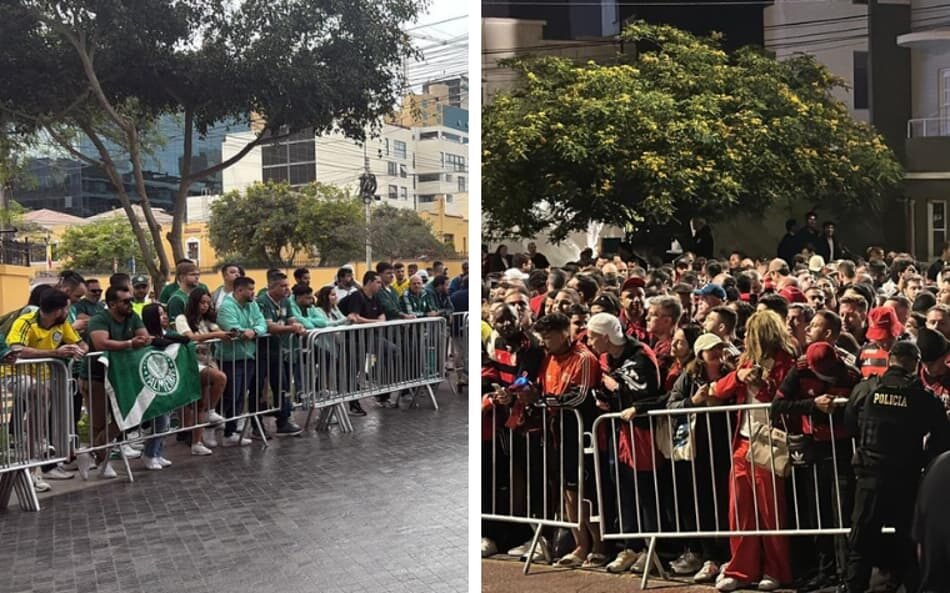 Torcedores do Palmeiras e Flamengo enfrentam desafios em Lima durante a final da Libertadores, destacando a paixão e adversidades enfrentadas em um dos maiores eventos de futebol da América do Sul.