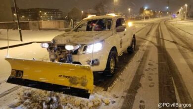 Vehículo Protección Civil Nieve Nevadas