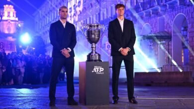 ATP Finals: horário e onde assistir à final entre Sinner e Alcaraz