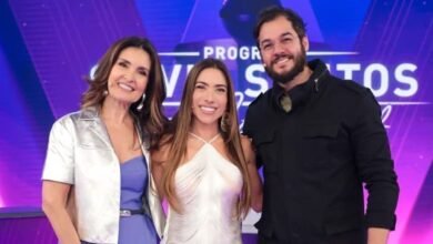 Fátima Bernardes e Túlio Gadêlha participam de programa no SBT juntos