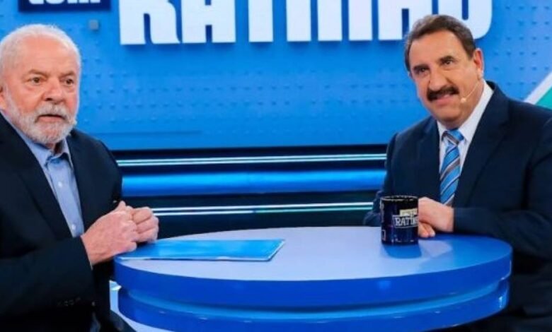 O recado de Ratinho a Lula sobre eleição presidencial