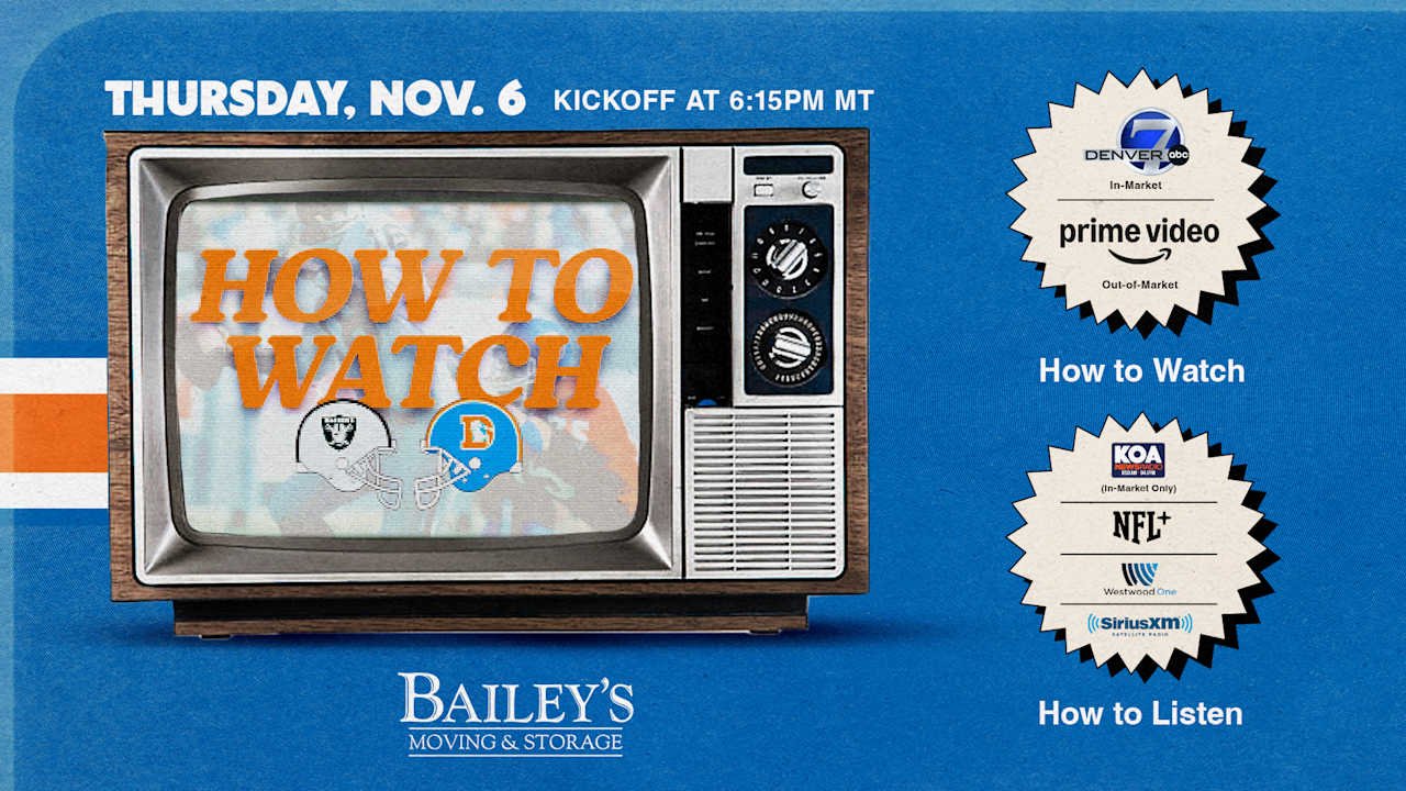 Denver Broncos vs. Las Vegas Raiders