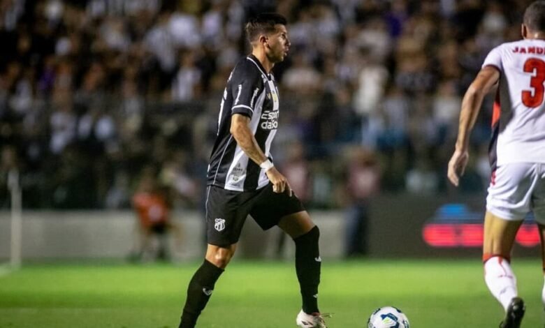 Lucas Mugni se despede do Ceará em uma emocionante mensagem de despedida, ressaltando carinho e apreço pelo clube, intitulada 'Um até logo carinhoso'.