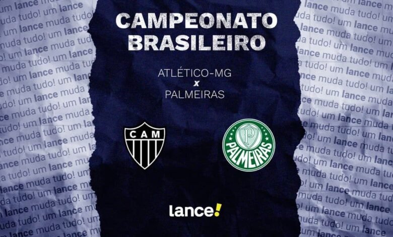 Atlético-MG vs Palmeiras no Campeonato Brasileiro, informações sobre data, horário e local da partida entre os dois times de futebol.