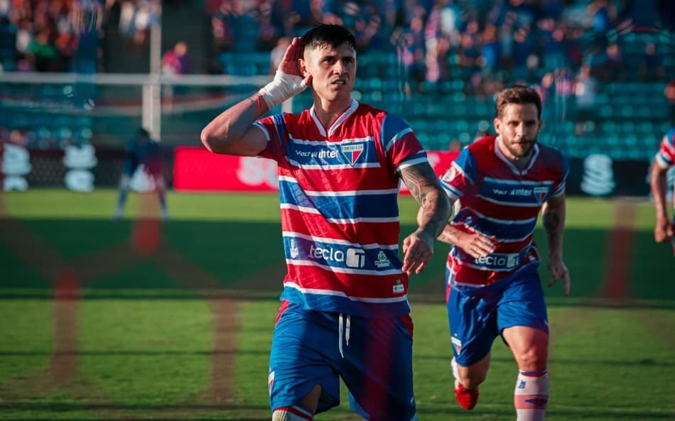 Atacante Bareiro se destaca ao assumir a artilharia do Fortaleza em jogo contra o Iguatu