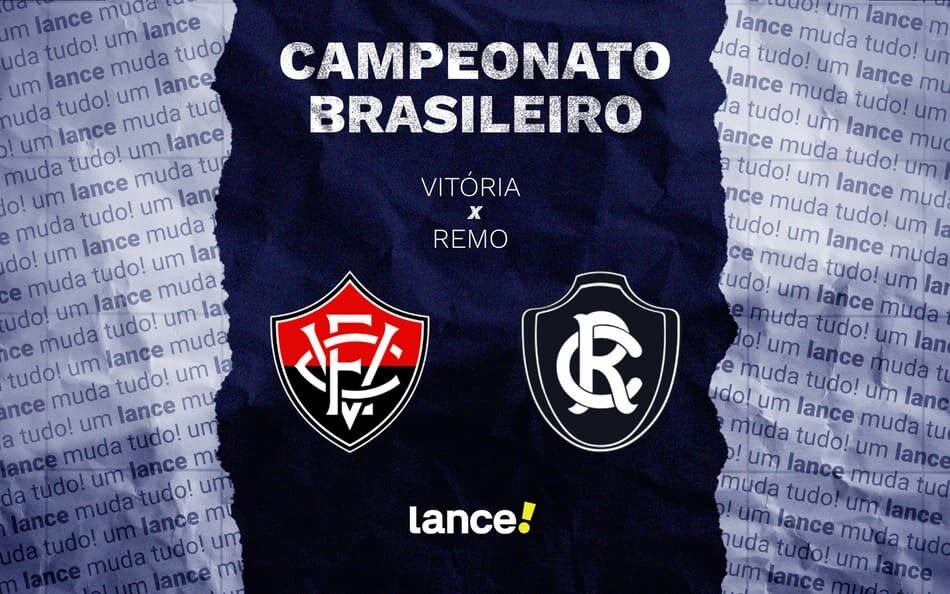 Imagem do emocionante confronto entre Vitória e Remo na abertura do Brasileirão, destacando os jogadores em ação no campo.