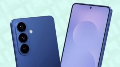 Imagem ilustrativa dos celulares Samsung Galaxy S26 com detalhes e preços vazados, exibindo design e cores dos novos modelos da linha.