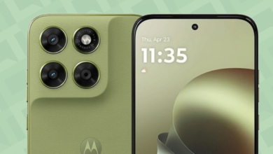 Imagem vazada dos smartphones Moto G77 e Moto G67 com especificações reveladas, destacando design e características técnicas inovadoras.