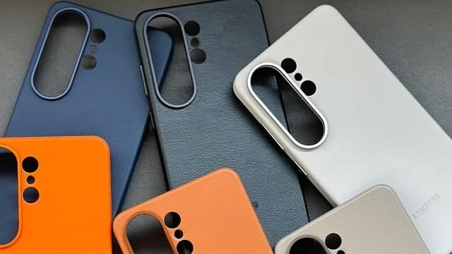 Imagens vazadas das capas do Samsung Galaxy S26 Ultra destacando novas funcionalidades e design inovador.