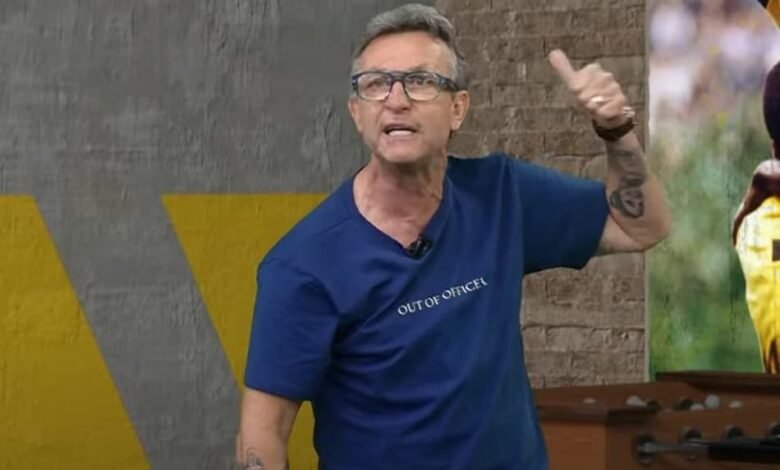 Craque Neto faz comparação entre os jogadores Luciano e Lucas Paquetá, provocando diversas reações nas redes sociais.