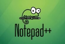 Captura de tela do Notepad++ destacando a atualização recente que corrige uma vulnerabilidade de malware, garantindo maior segurança para os usuários.