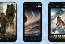 Aplicativo Vibes da Meta AI revolucionando a criação de vídeos com inteligência artificial inovadora.