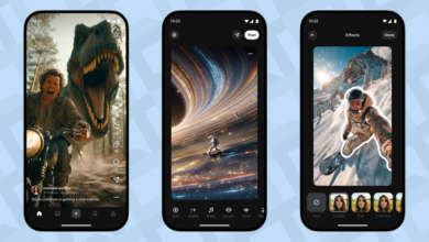 Aplicativo Vibes da Meta AI revolucionando a criação de vídeos com inteligência artificial inovadora.