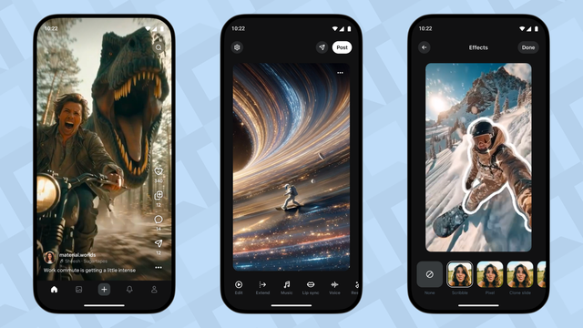 Aplicativo Vibes da Meta AI revolucionando a criação de vídeos com inteligência artificial inovadora.